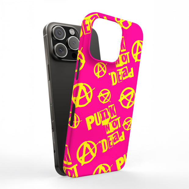 Punk Not Dead 2 Tough Cases For Apple iPhone (17, 16, 15, 14, 13, 12, 11, X, SE, 8, 7/ Air, Plus, Pro, Max, Mini, XR, XS), Print in USA