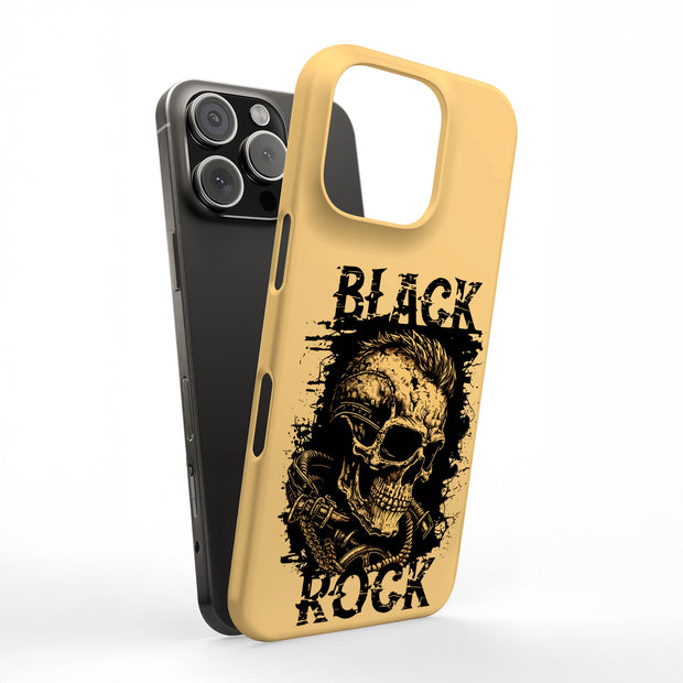 Skull Rock Punk Tough Cases For Apple iPhone (17, 16, 15, 14, 13, 12, 11, X, SE, 8, 7/ Air, Plus, Pro, Max, Mini, XR, XS), Print in USA
