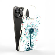 Music Notes Tough Cases For Apple iPhone (17, 16, 15, 14, 13, 12, 11, X, SE, 8, 7/ Air, Plus, Pro, Max, Mini, XR, XS), Print in USA