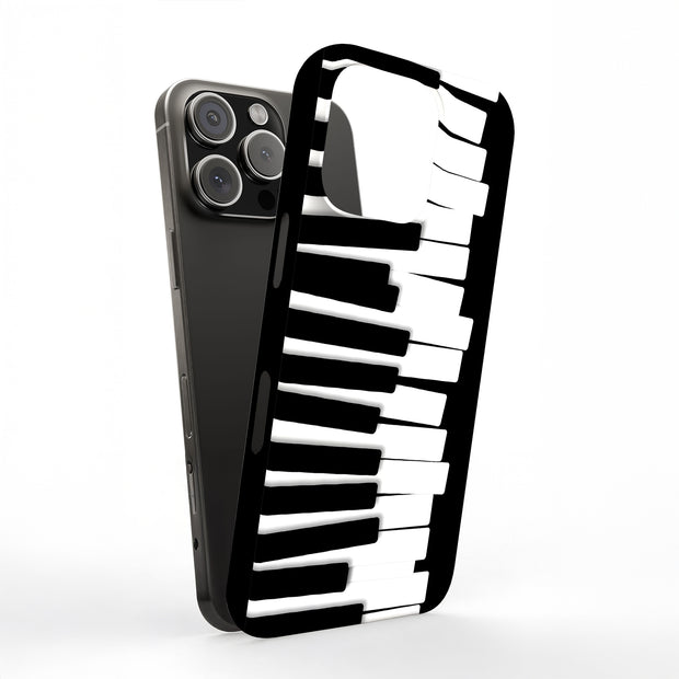 Piano Key Chaos Tough Cases For Apple iPhone (17, 16, 15, 14, 13, 12, 11, X, SE, 8, 7/ Air, Plus, Pro, Max, Mini, XR, XS), Print in USA
