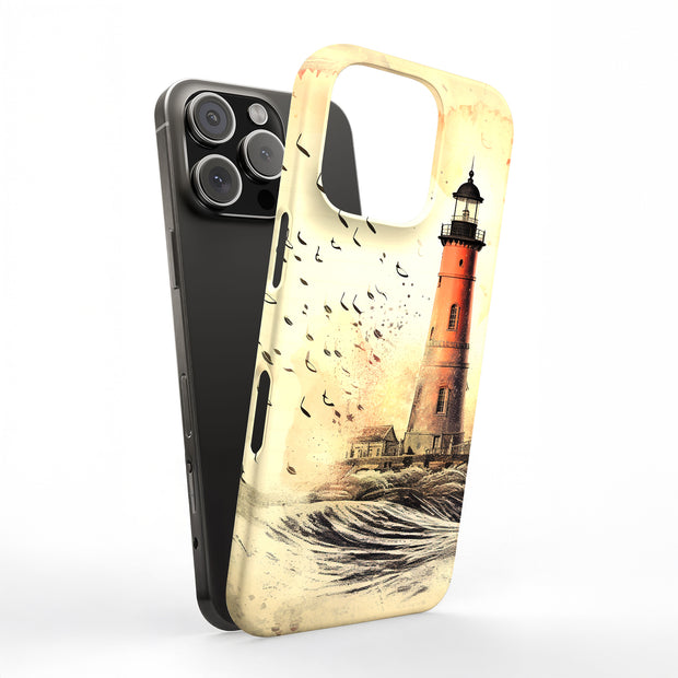 Lighthouse 2 Tough Cases For Apple iPhone (17, 16, 15, 14, 13, 12, 11, X, SE, 8, 7/ Air, Plus, Pro, Max, Mini, XR, XS), Print in USA