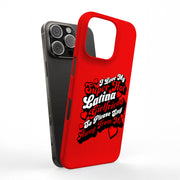 Latin Girlfriend Tough Cases For Apple iPhone (17, 16, 15, 14, 13, 12, 11, X, SE, 8, 7/ Air, Plus, Pro, Max, Mini, XR, XS), Print in USA