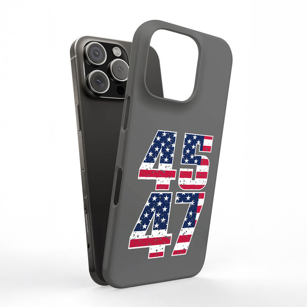 Trump 45 47 Tough Cases For Apple iPhone (17, 16, 15, 14, 13, 12, 11, X, SE, 8, 7/ Air, Plus, Pro, Max, Mini, XR, XS), Print in USA