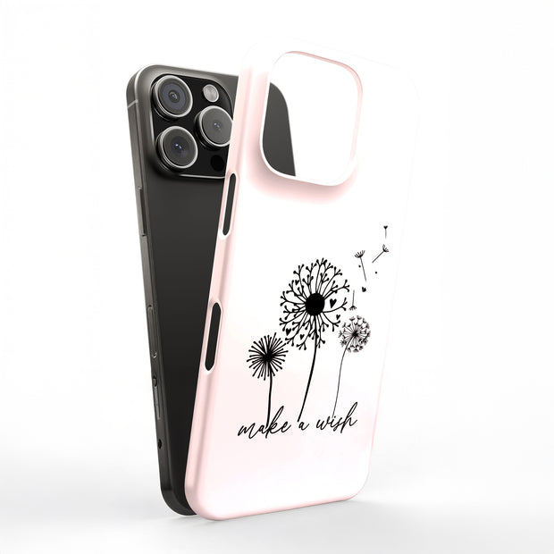 Make a Wish Tough Cases For Apple iPhone (17, 16, 15, 14, 13, 12, 11, X, SE, 8, 7/ Air, Plus, Pro, Max, Mini, XR, XS), Print in USA
