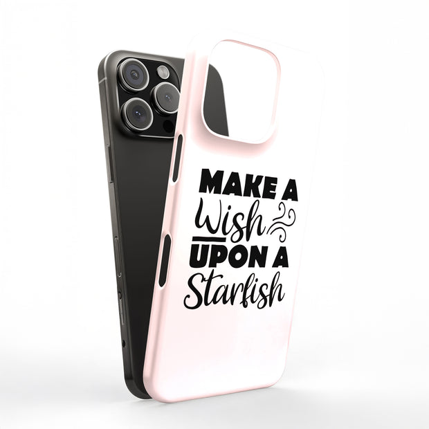 Wish Starfish Tough Cases For Apple iPhone (17, 16, 15, 14, 13, 12, 11, X, SE, 8, 7/ Air, Plus, Pro, Max, Mini, XR, XS), Print in USA