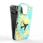 Travel World Tough Cases For Apple iPhone (17, 16, 15, 14, 13, 12, 11, X, SE, 8, 7/ Air, Plus, Pro, Max, Mini, XR, XS), Print in USA