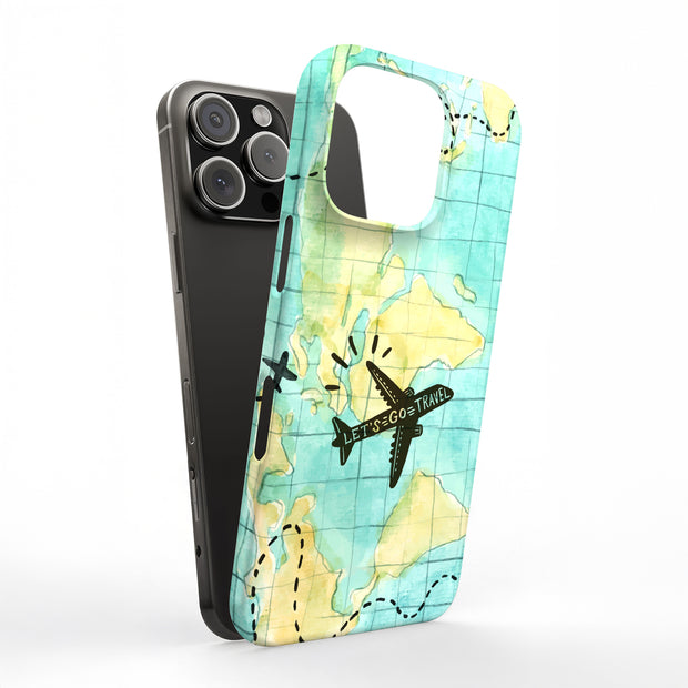 Travel World Tough Cases For Apple iPhone (17, 16, 15, 14, 13, 12, 11, X, SE, 8, 7/ Air, Plus, Pro, Max, Mini, XR, XS), Print in USA