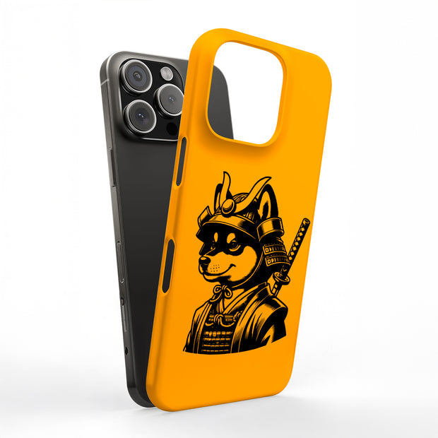 Akita Samurai Tough Cases For Apple iPhone (17, 16, 15, 14, 13, 12, 11, X, SE, 8, 7/ Air, Plus, Pro, Max, Mini, XR, XS), Print in USA