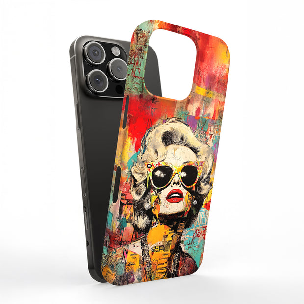 Pop Collage 1 Tough Cases For Apple iPhone (17, 16, 15, 14, 13, 12, 11, X, SE, 8, 7/ Air, Plus, Pro, Max, Mini, XR, XS), Print in USA