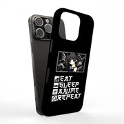 Eat and Anime Tough Cases For Apple iPhone (17, 16, 15, 14, 13, 12, 11, X, SE, 8, 7/ Air, Plus, Pro, Max, Mini, XR, XS), Print in USA