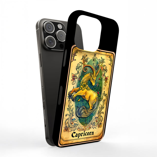 Capricorn Tough Cases For Apple iPhone (17, 16, 15, 14, 13, 12, 11, X, SE, 8, 7/ Air, Plus, Pro, Max, Mini, XR, XS), Print in USA