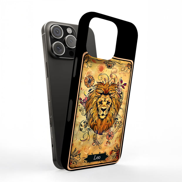 Zodiac Leo Tough Cases For Apple iPhone (17, 16, 15, 14, 13, 12, 11, X, SE, 8, 7/ Air, Plus, Pro, Max, Mini, XR, XS), Print in USA