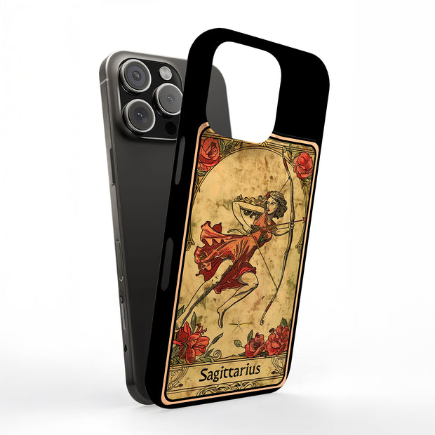 Sagittarius 2 Tough Cases For Apple iPhone (17, 16, 15, 14, 13, 12, 11, X, SE, 8, 7/ Air, Plus, Pro, Max, Mini, XR, XS), Print in USA