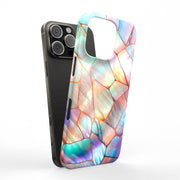 mosaic opal 4 Tough Cases For Apple iPhone (17, 16, 15, 14, 13, 12, 11, X, SE, 8, 7/ Air, Plus, Pro, Max, Mini, XR, XS), Print in USA