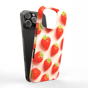 Straberry Delight Tough Cases For Apple iPhone (17, 16, 15, 14, 13, 12, 11, X, SE, 8, 7/ Air, Plus, Pro, Max, Mini, XR, XS), Print in USA
