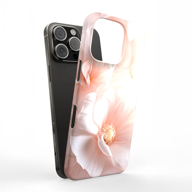 Grace Floral Beauty Tough Cases For Apple iPhone (17, 16, 15, 14, 13, 12, 11, X, SE, 8, 7/ Air, Plus, Pro, Max, Mini, XR, XS), Print in USA
