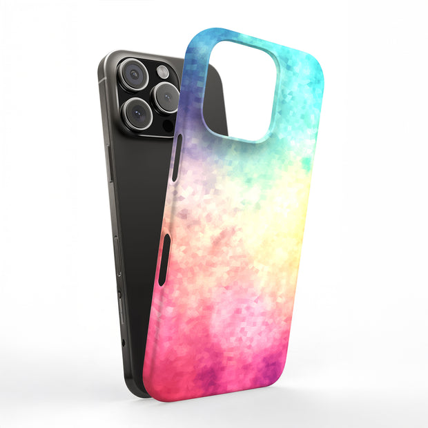 Rainbow Pastel Tough Cases For Apple iPhone (17, 16, 15, 14, 13, 12, 11, X, SE, 8, 7/ Air, Plus, Pro, Max, Mini, XR, XS), Print in USA