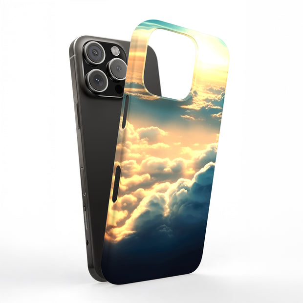 Majestic Clouds Tough Cases For Apple iPhone (17, 16, 15, 14, 13, 12, 11, X, SE, 8, 7/ Air, Plus, Pro, Max, Mini, XR, XS), Print in USA