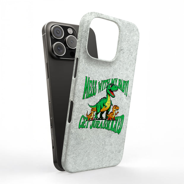 Get Jurasskicked Tough Cases For Apple iPhone (17, 16, 15, 14, 13, 12, 11, X, SE, 8, 7/ Air, Plus, Pro, Max, Mini, XR, XS), Print in USA