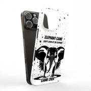 Elephant Game Tough Cases For Apple iPhone (17, 16, 15, 14, 13, 12, 11, X, SE, 8, 7/ Air, Plus, Pro, Max, Mini, XR, XS), Print in USA