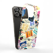Travel Sticker Tough Cases For Apple iPhone (17, 16, 15, 14, 13, 12, 11, X, SE, 8, 7/ Air, Plus, Pro, Max, Mini, XR, XS), Print in USA