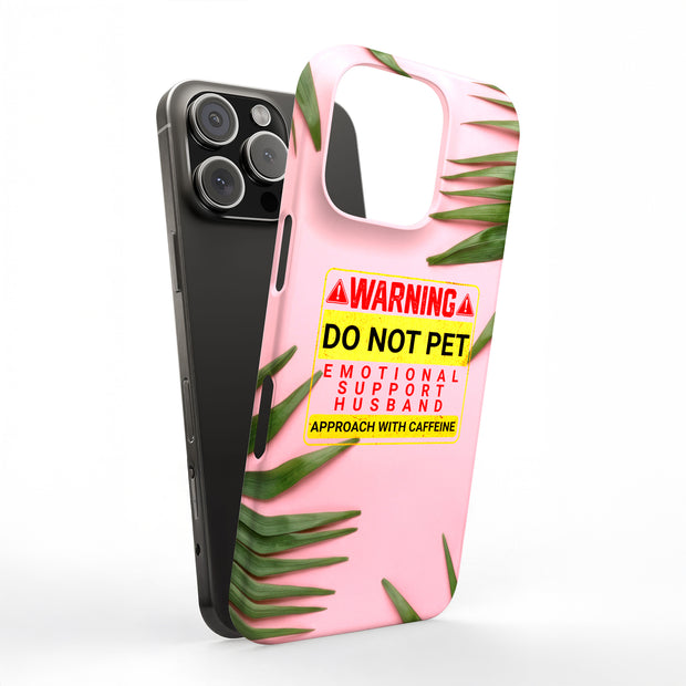 Emotional Support Tough Cases For Apple iPhone (17, 16, 15, 14, 13, 12, 11, X, SE, 8, 7/ Air, Plus, Pro, Max, Mini, XR, XS), Print in USA
