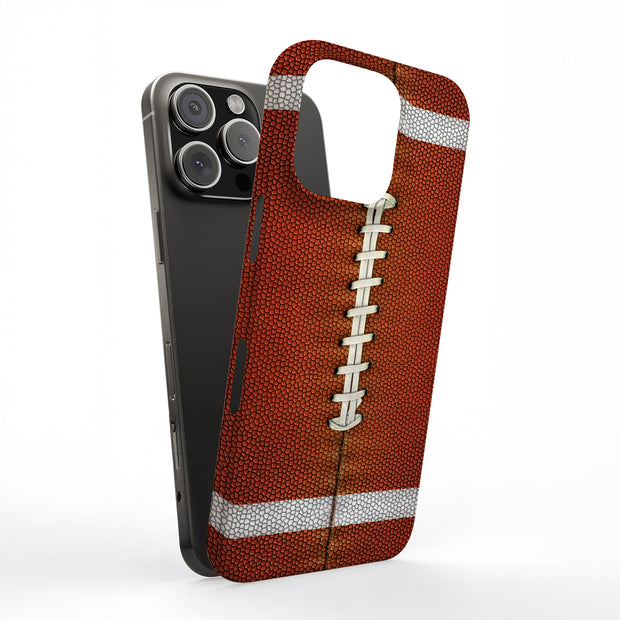 Football 1 Tough Cases For Apple iPhone (17, 16, 15, 14, 13, 12, 11, X, SE, 8, 7/ Air, Plus, Pro, Max, Mini, XR, XS), Print in USA