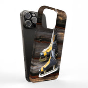 Hockey Skates Tough Cases For Apple iPhone (17, 16, 15, 14, 13, 12, 11, X, SE, 8, 7/ Air, Plus, Pro, Max, Mini, XR, XS), Print in USA