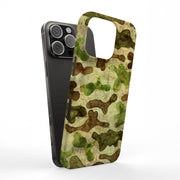 Camouflage Tough Cases For Apple iPhone (17, 16, 15, 14, 13, 12, 11, X, SE, 8, 7/ Air, Plus, Pro, Max, Mini, XR, XS), Print in USA