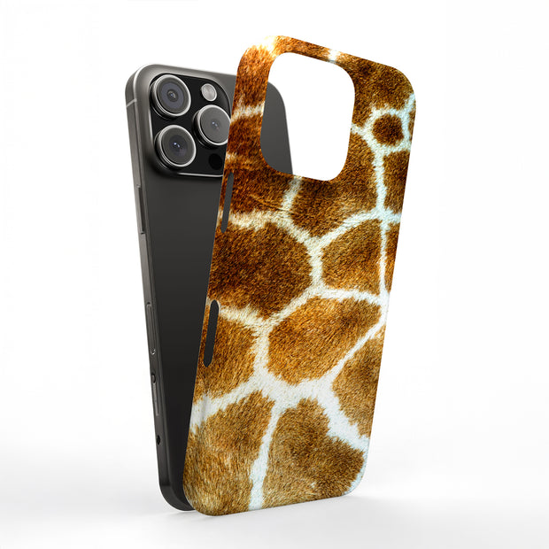 Giraffe Fur 1 Tough Cases For Apple iPhone (17, 16, 15, 14, 13, 12, 11, X, SE, 8, 7/ Air, Plus, Pro, Max, Mini, XR, XS), Print in USA