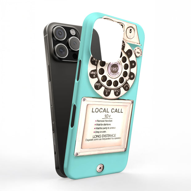 Telephone 01 Tough Cases For Apple iPhone (17, 16, 15, 14, 13, 12, 11, X, SE, 8, 7/ Air, Plus, Pro, Max, Mini, XR, XS), Print in USA