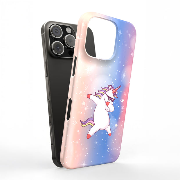 Unicorn Dab Tough Cases For Apple iPhone (17, 16, 15, 14, 13, 12, 11, X, SE, 8, 7/ Air, Plus, Pro, Max, Mini, XR, XS), Print in USA