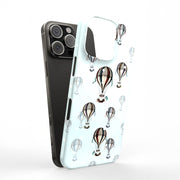 Hot Air Balloon Tough Cases For Apple iPhone (17, 16, 15, 14, 13, 12, 11, X, SE, 8, 7/ Air, Plus, Pro, Max, Mini, XR, XS), Print in USA