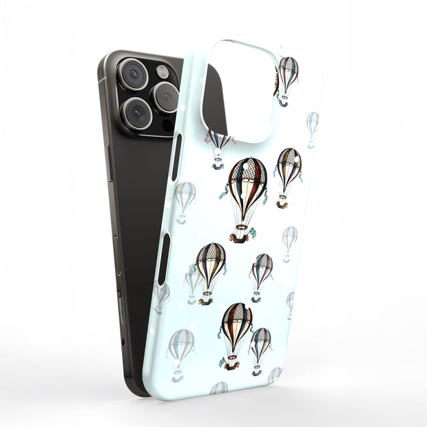 Hot Air Balloon Tough Cases For Apple iPhone (17, 16, 15, 14, 13, 12, 11, X, SE, 8, 7/ Air, Plus, Pro, Max, Mini, XR, XS), Print in USA