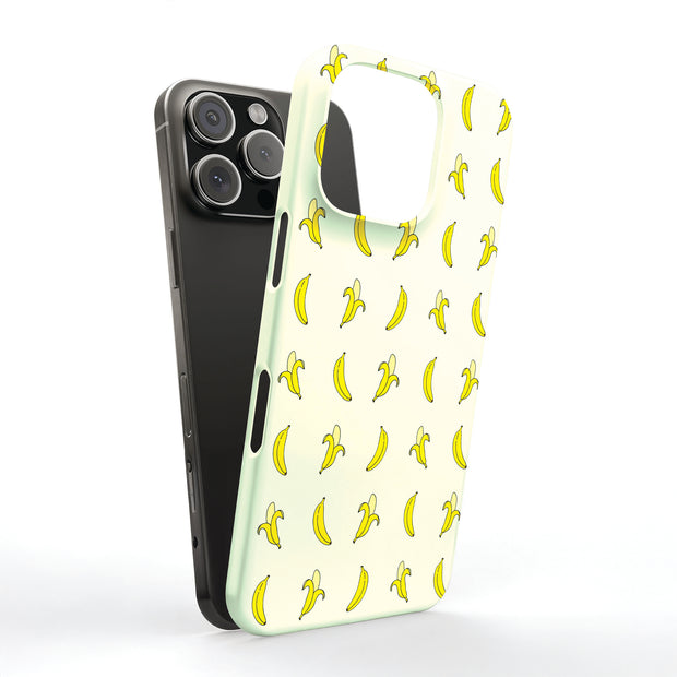 Cute Bananas Tough Cases For Apple iPhone (17, 16, 15, 14, 13, 12, 11, X, SE, 8, 7/ Air, Plus, Pro, Max, Mini, XR, XS), Print in USA