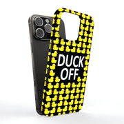 Duck OFF Tough Cases For Apple iPhone (17, 16, 15, 14, 13, 12, 11, X, SE, 8, 7/ Air, Plus, Pro, Max, Mini, XR, XS), Print in USA