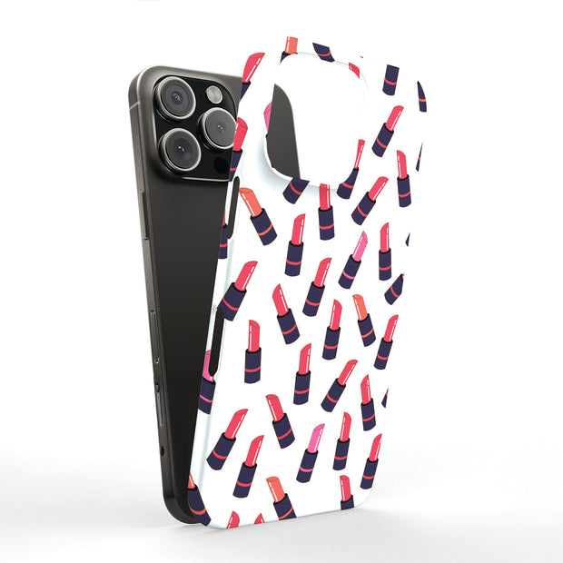 Lipstick Tough Cases For Apple iPhone (17, 16, 15, 14, 13, 12, 11, X, SE, 8, 7/ Air, Plus, Pro, Max, Mini, XR, XS), Print in USA