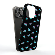 Dinosaurs Shape Tough Cases For Apple iPhone (17, 16, 15, 14, 13, 12, 11, X, SE, 8, 7/ Air, Plus, Pro, Max, Mini, XR, XS), Print in USA