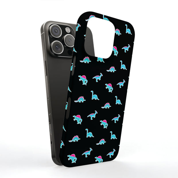 Dinosaurs Shape Tough Cases For Apple iPhone (17, 16, 15, 14, 13, 12, 11, X, SE, 8, 7/ Air, Plus, Pro, Max, Mini, XR, XS), Print in USA