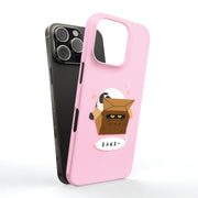 Cat Hide Box Tough Cases For Apple iPhone (17, 16, 15, 14, 13, 12, 11, X, SE, 8, 7/ Air, Plus, Pro, Max, Mini, XR, XS), Print in USA