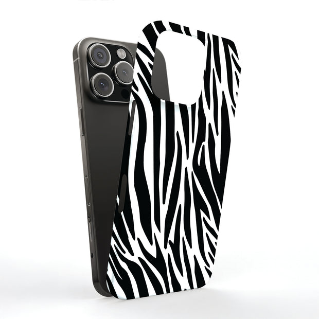 Zebra 2 Tough Cases For Apple iPhone (17, 16, 15, 14, 13, 12, 11, X, SE, 8, 7/ Air, Plus, Pro, Max, Mini, XR, XS), Print in USA