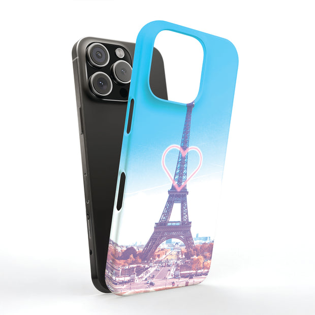 Fall in Paris Tough Cases For Apple iPhone (17, 16, 15, 14, 13, 12, 11, X, SE, 8, 7/ Air, Plus, Pro, Max, Mini, XR, XS), Print in USA