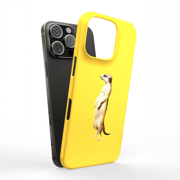 Meerkat Photo Tough Cases For Apple iPhone (17, 16, 15, 14, 13, 12, 11, X, SE, 8, 7/ Air, Plus, Pro, Max, Mini, XR, XS), Print in USA