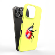 Ladybug Photo Tough Cases For Apple iPhone (17, 16, 15, 14, 13, 12, 11, X, SE, 8, 7/ Air, Plus, Pro, Max, Mini, XR, XS), Print in USA