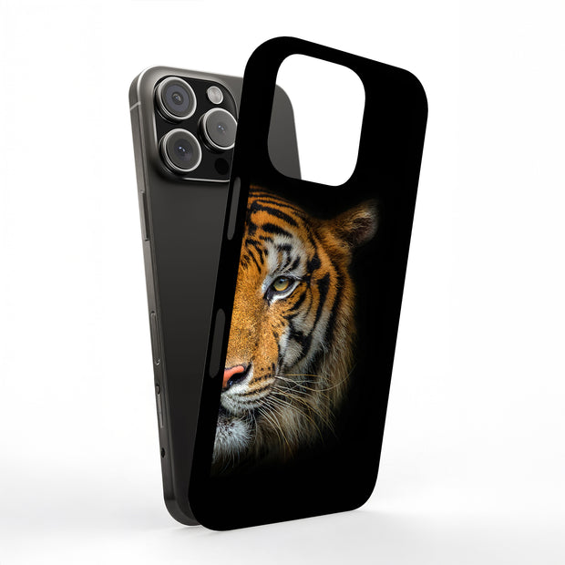Tiger Photo Tough Cases For Apple iPhone (17, 16, 15, 14, 13, 12, 11, X, SE, 8, 7/ Air, Plus, Pro, Max, Mini, XR, XS), Print in USA