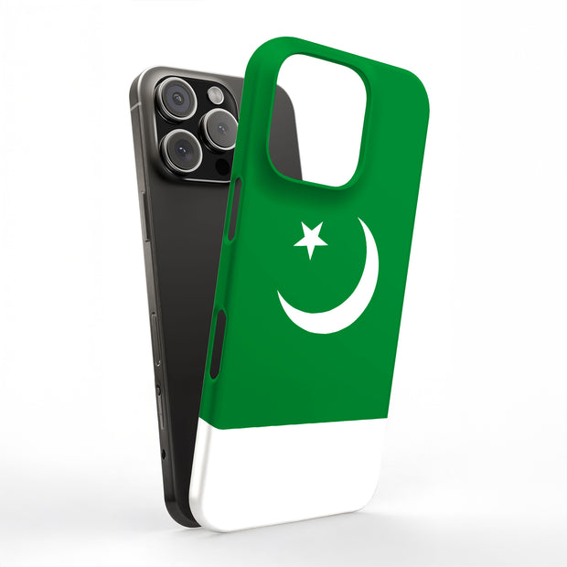 Flag Pakistan Tough Cases For Apple iPhone (17, 16, 15, 14, 13, 12, 11, X, SE, 8, 7/ Air, Plus, Pro, Max, Mini, XR, XS), Print in USA