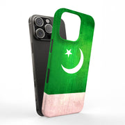 Pakistan Flag Tough Cases For Apple iPhone (17, 16, 15, 14, 13, 12, 11, X, SE, 8, 7/ Air, Plus, Pro, Max, Mini, XR, XS), Print in USA