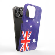 Australia Flag Tough Cases For Apple iPhone (17, 16, 15, 14, 13, 12, 11, X, SE, 8, 7/ Air, Plus, Pro, Max, Mini, XR, XS), Print in USA