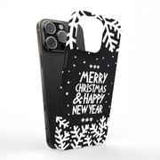 Merry Christmas Tough Cases For Apple iPhone (17, 16, 15, 14, 13, 12, 11, X, SE, 8, 7/ Air, Plus, Pro, Max, Mini, XR, XS), Print in USA