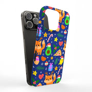 Cute Xmas Tough Cases For Apple iPhone (17, 16, 15, 14, 13, 12, 11, X, SE, 8, 7/ Air, Plus, Pro, Max, Mini, XR, XS), Print in USA